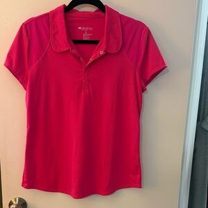 Women's Pink Polo Shirt